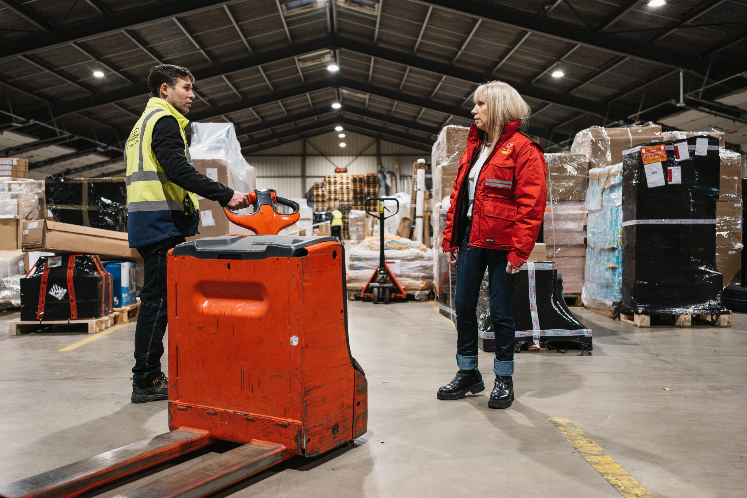 Reportage photo au coeur de l'entreprise Transports Combemale & Fils à Onet-le-Château, Aveyron © Franck Tourneret Photographe
