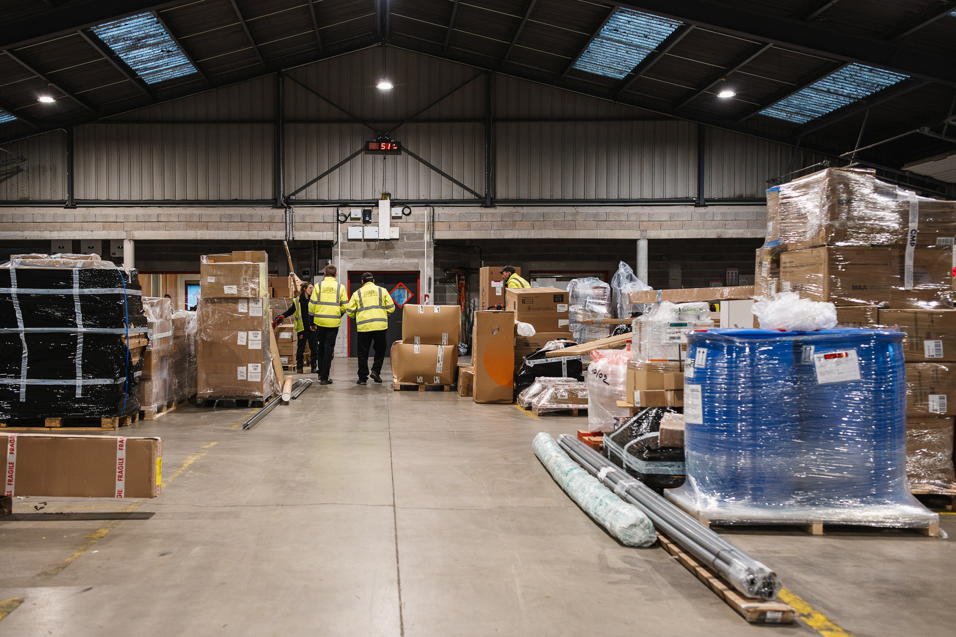 Reportage photo au coeur de l'entreprise Transports Combemale & Fils à Onet-le-Château, Aveyron © Franck Tourneret Photographe